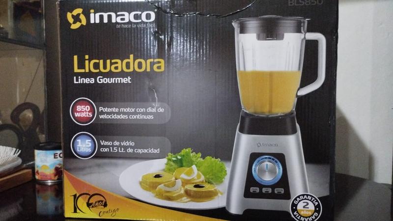 Licuadora imaco bls850 manual de online uso