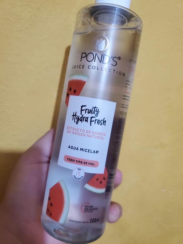 Agua micelar Pond´s Fruity Hydra Fresh piel grasa naranja 300 ml