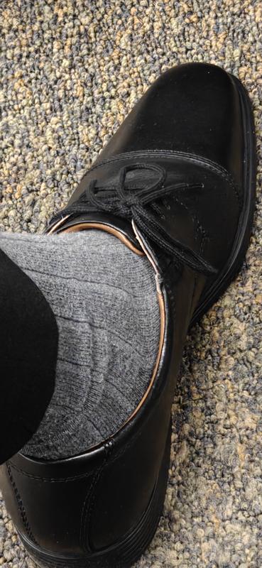Clarks Men\'s Tilden Plain Classic Black LEATHER Oxfords Size 11 Worn 2X Clarks Men main image 4