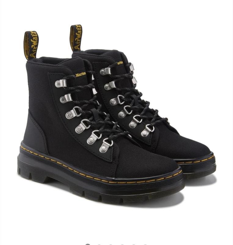 Martens Women's Combs Lace Up Combat Boot Famous Footwear