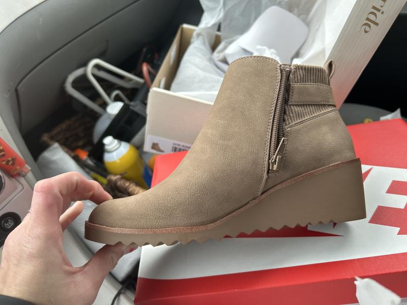 brunt secret number サイドバー付 タン LifeStride Zayne Ankle Bootie | Womens Boots