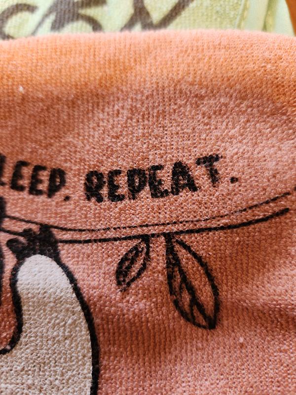 Not great screen printing
