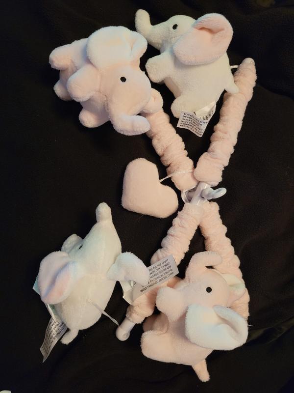 Elephants on the mobile.