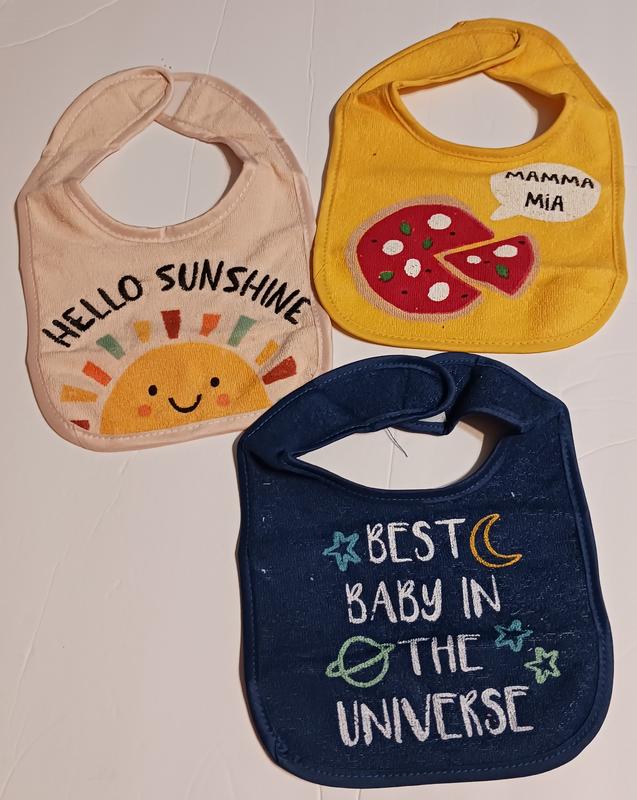 Peanut Shell Baby Girl Bibs