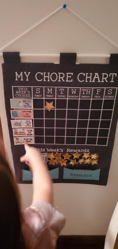 Picking out this week's chores