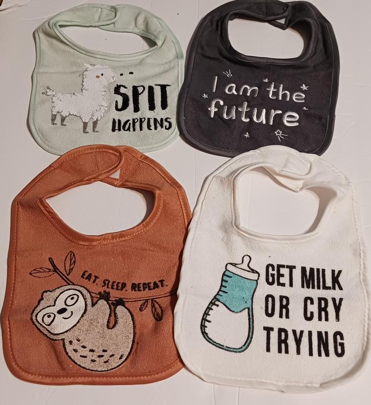 Peanut Shell Baby Girl Bibs