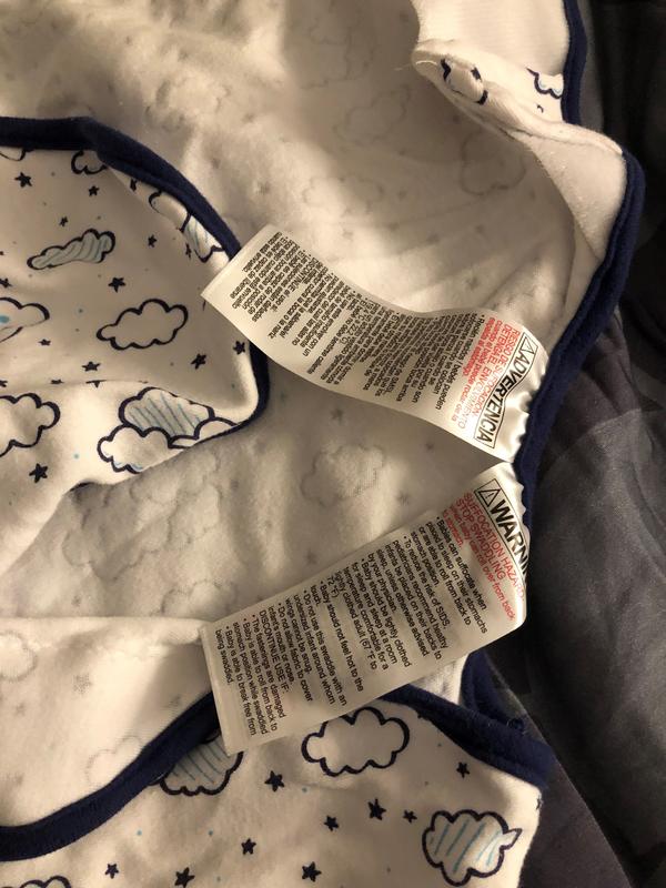 the tags that keep coming out of the swaddle