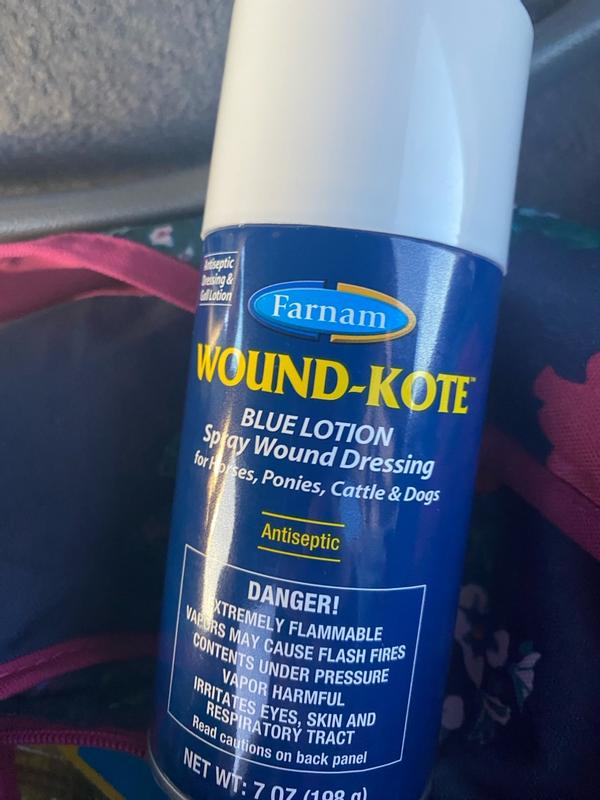 blue lotion wound dressing Blue Lotion