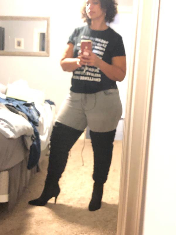 knee high boots for thick thighs