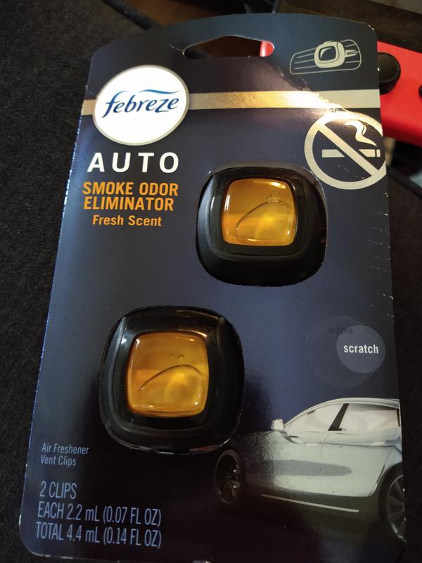 febreze cigarette smoke car Buy Febreze Odor-Fighting Auto Air Freshener, Vent Clip, Smoke Odor  Fighter, 1ct from Dollar General