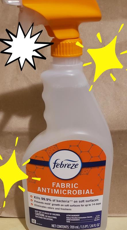 Spray Febreze, Formule antibactérienne