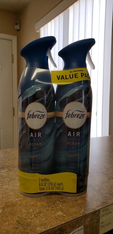 Febreze Odor-Eliminating Air Freshener - Ocean - 8.8 fl oz Reviews