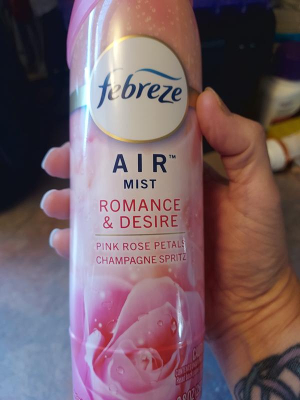 Febreze Air Odor-fighting Air Freshener - Pink Rose Petals - 8.8