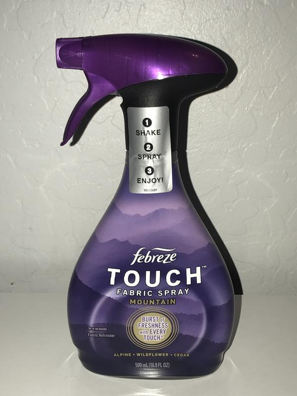 Febreze, Touch Fabric Spray