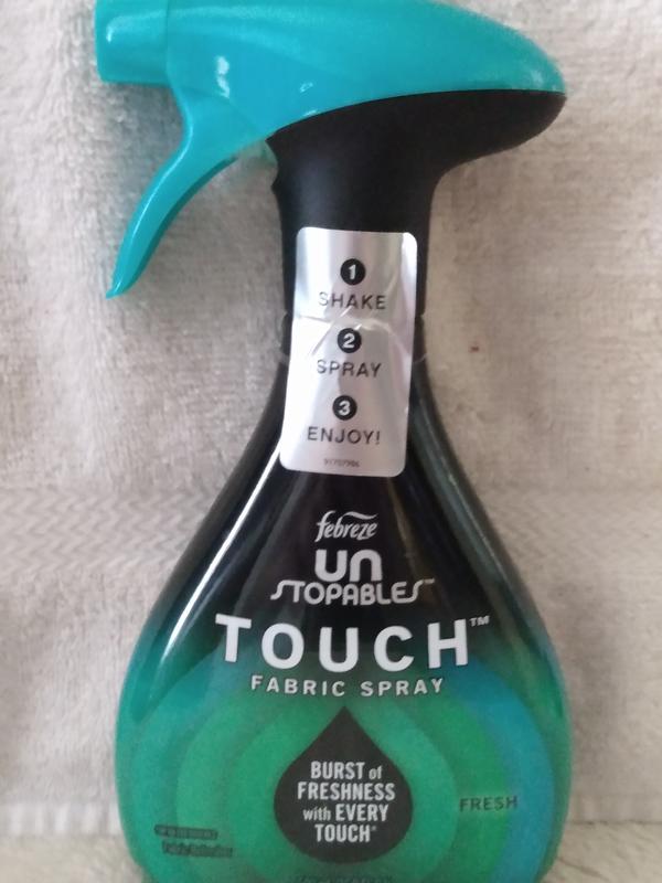 Reviews for Febreze Unstopables Touch 27 oz. Odor Eliminator Fresh Scent  Fabric Freshener