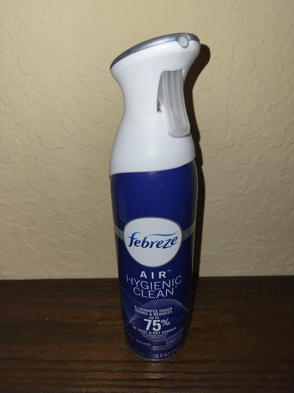 Febreze Hygienic Clean Odor Eliminator 8.8-oz Clean Splash Dispenser Air  Freshener