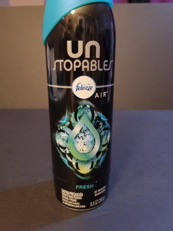 Febreze Unstopables Air Effects Odor-Fighting Air Freshener Fresh, 8.8 oz.  Aerosol Can, Pack of 2