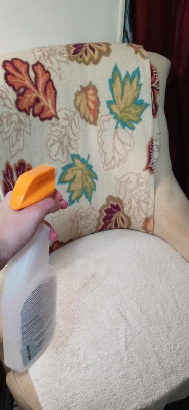 Spraying one of my chairs