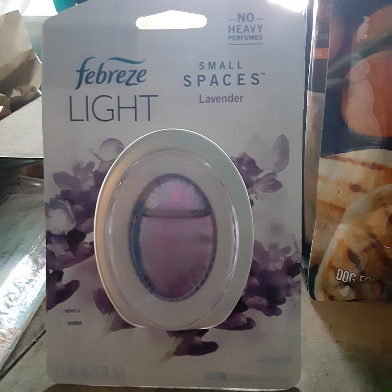 Febreze lavendar small spaces air freshener