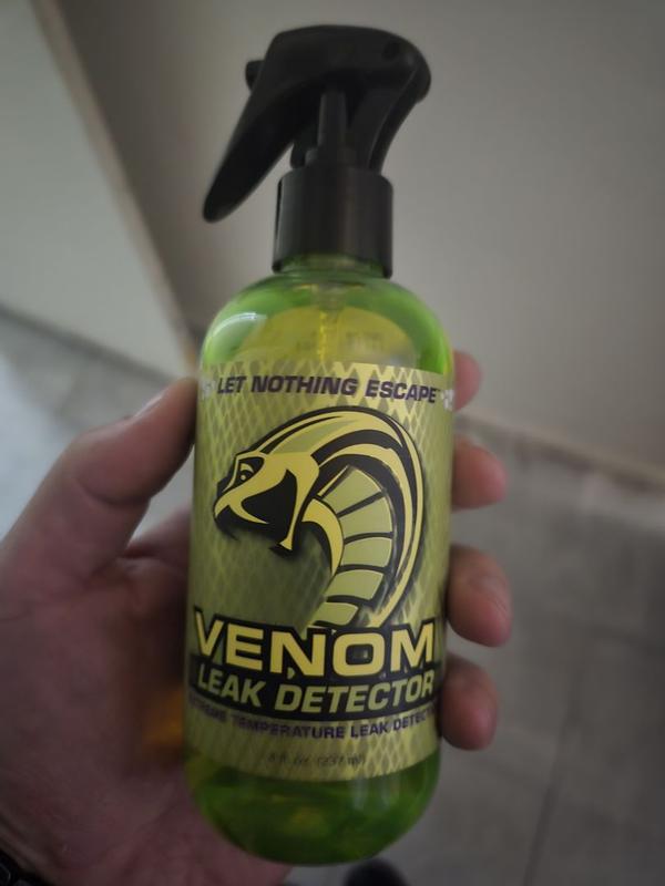 VENOM 8 oz. Leak Detector Spray with Visible Bubble Leak Detection