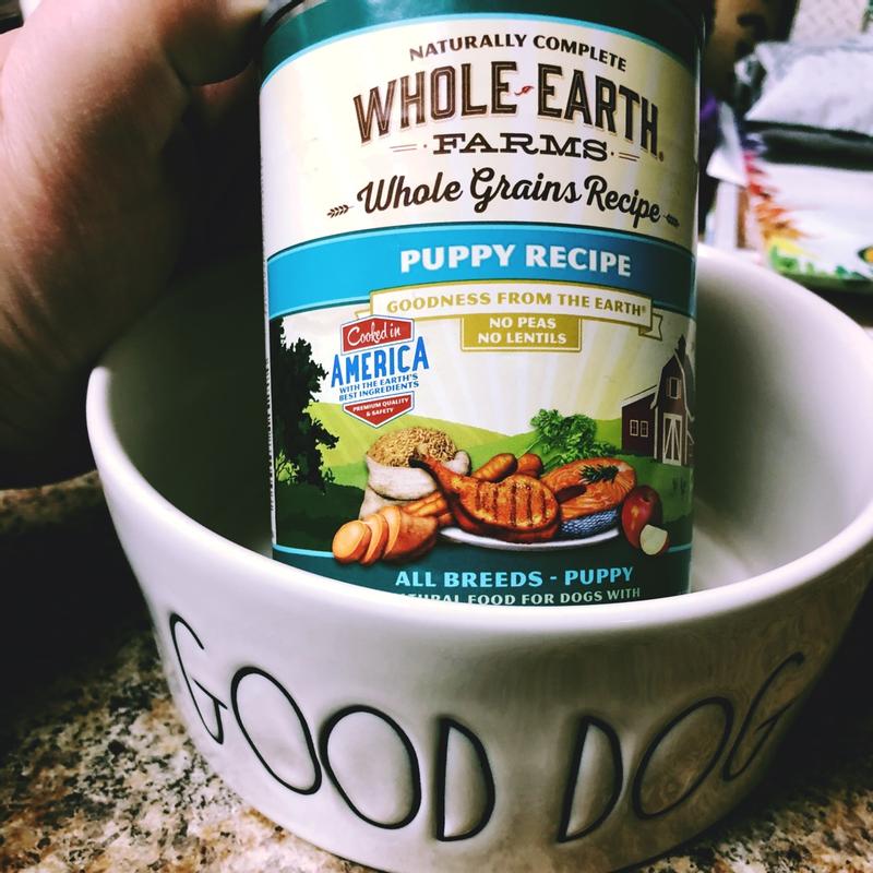 Whole earth hotsell puppy food review