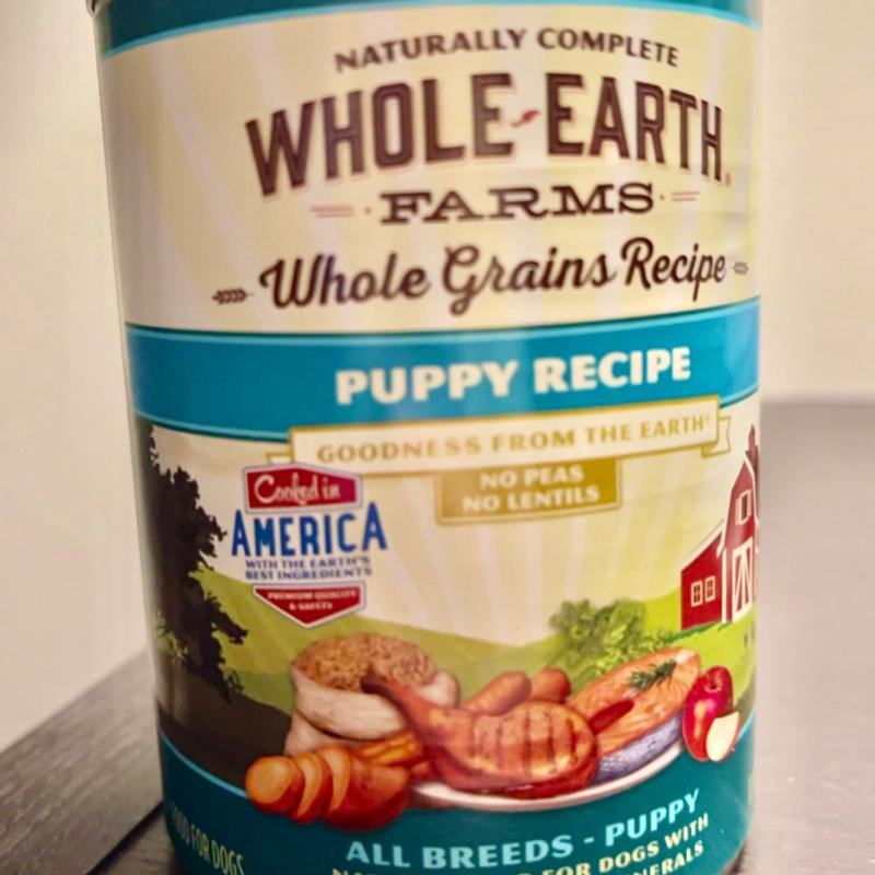 Whole earth hotsell puppy recipe