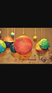 create the solar system with shredded paper with Fellowes Heavy Use Sredder