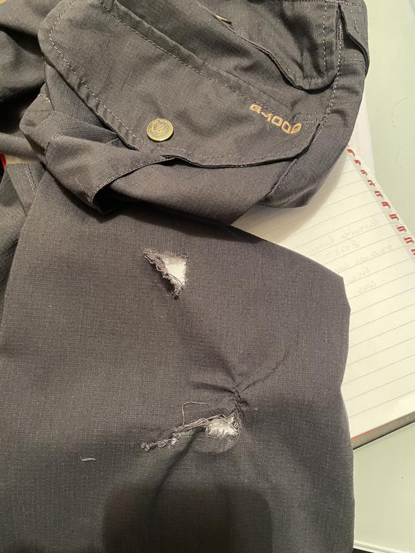 Photo submitted with review of product