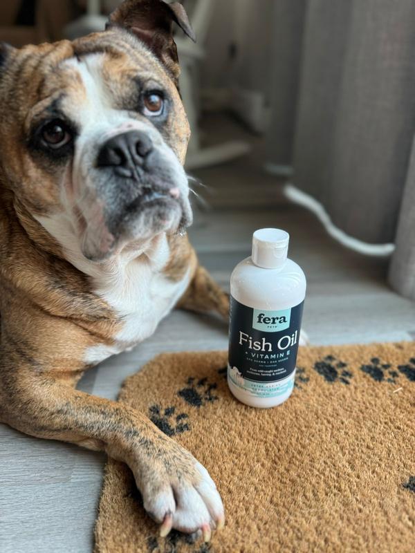 Fera Pet Organics Fish Oil + Vitamin E Supplement for Dog & Cat, 8 oz