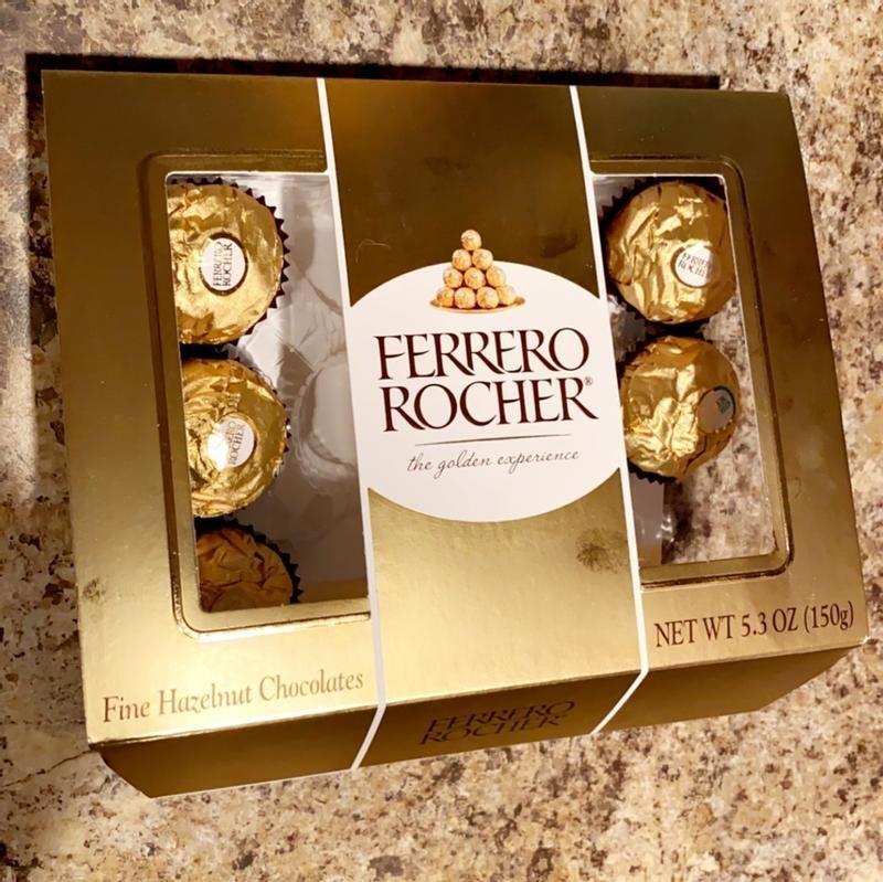 Ferrero Rocher Fine Hazelnut Chocolates Gift Box, 24 Pc - Shop