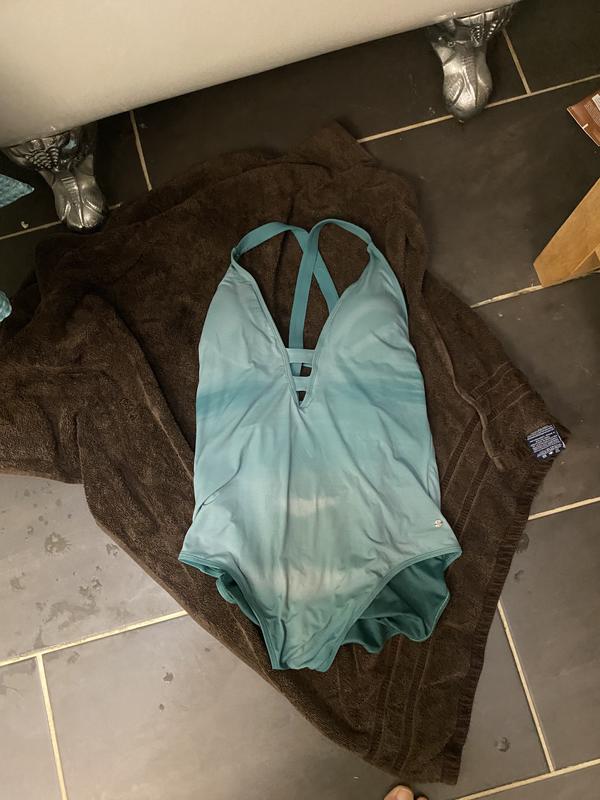 All the colour came out of the swimsuit