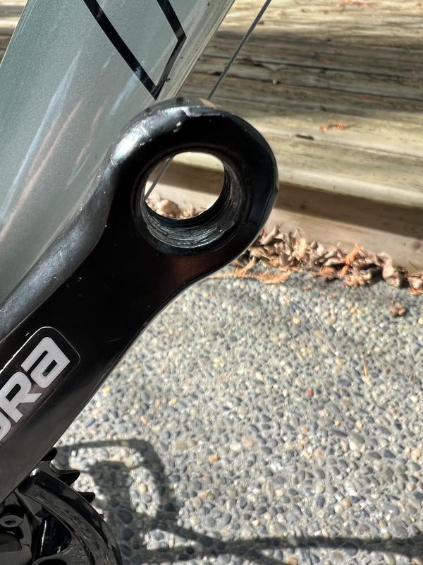 stripped screw for pedal