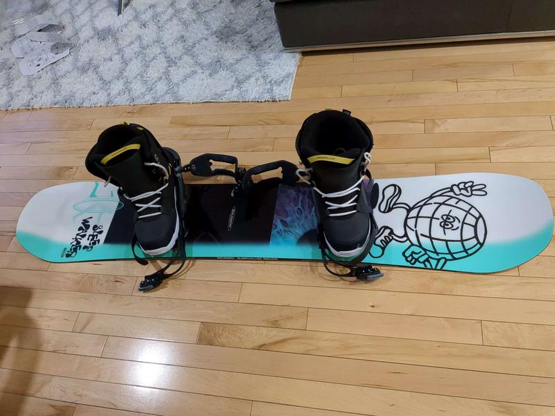 In preparation for the first ride