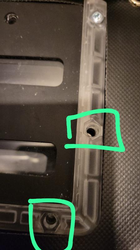 screws keep falling out