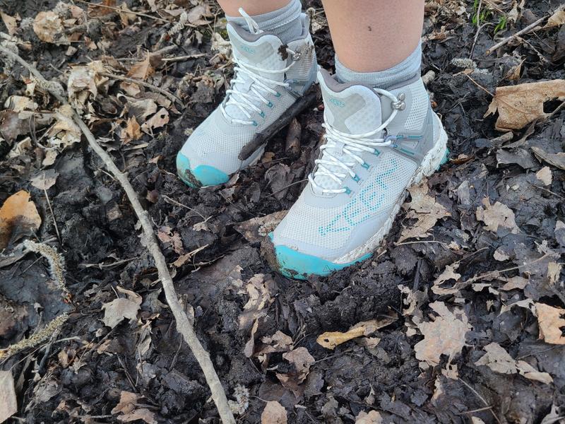 My feet stayed dry throughout mud and water adventures