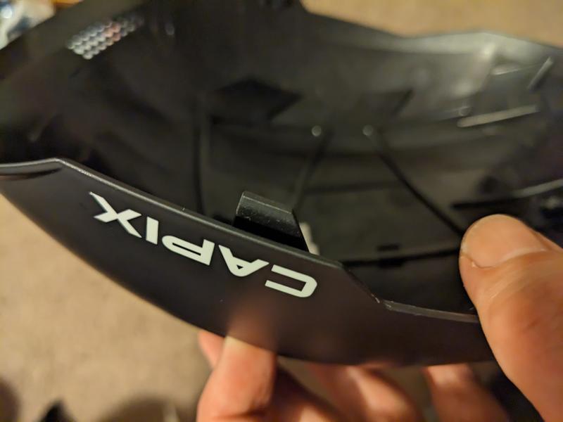 Plastic clips designed to hold nothing.