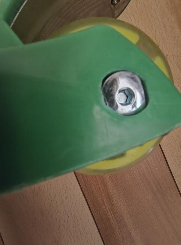 Broken and missing screw