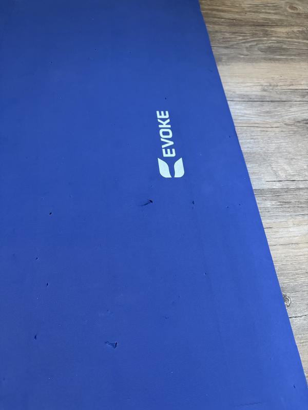 Damaged yoga mat