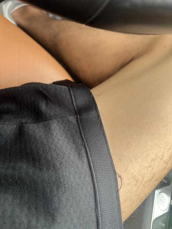 Almost looks like an old pair, but this was my FIRST time wearing them.
