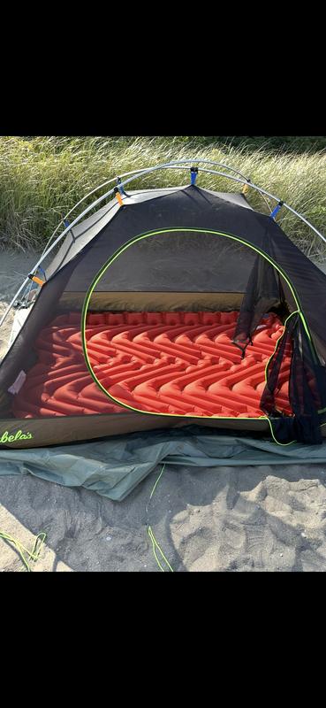 The max a 2 person tent can handle
