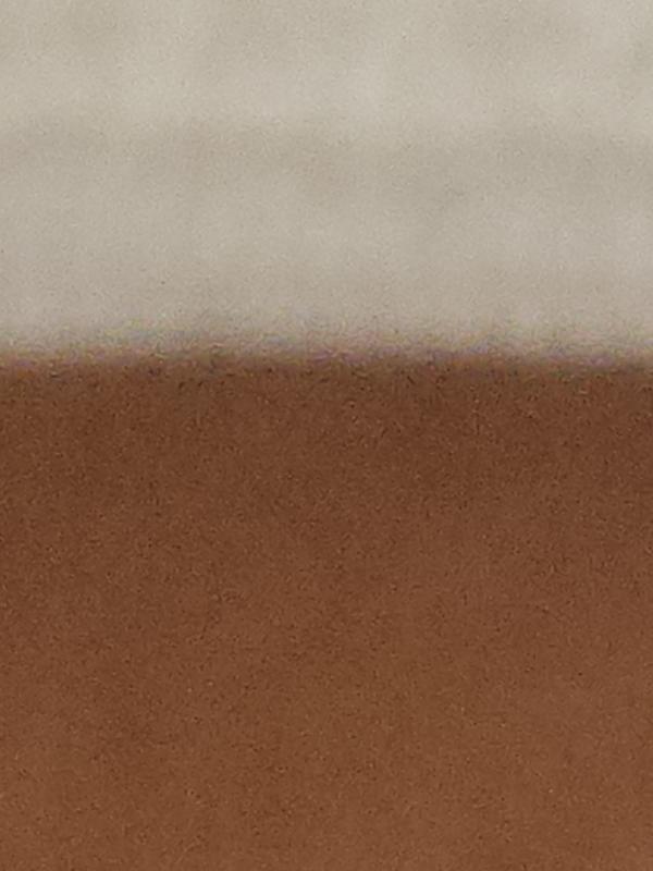 The tip changed colour from mud