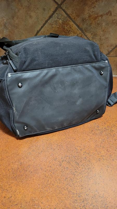 Metal studs on the bottom