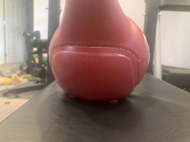 Cracked kettlebell