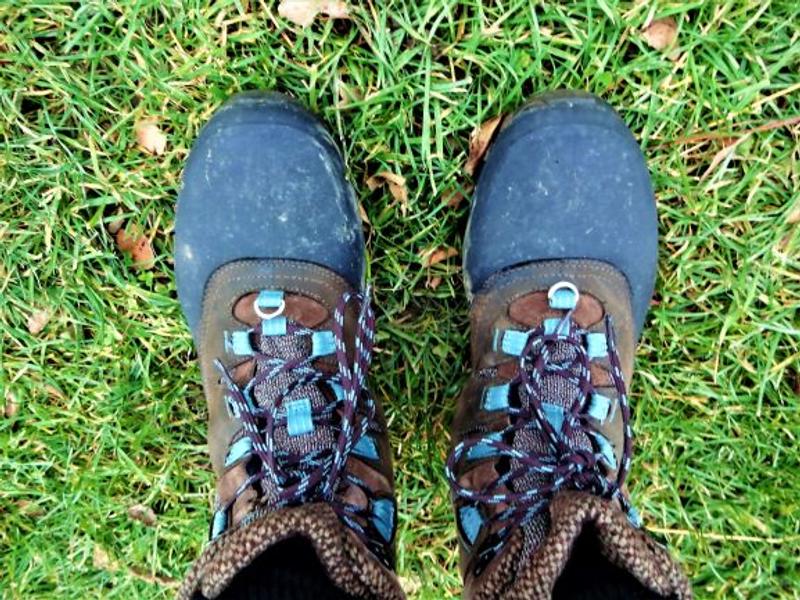 Snow could get into my socks!