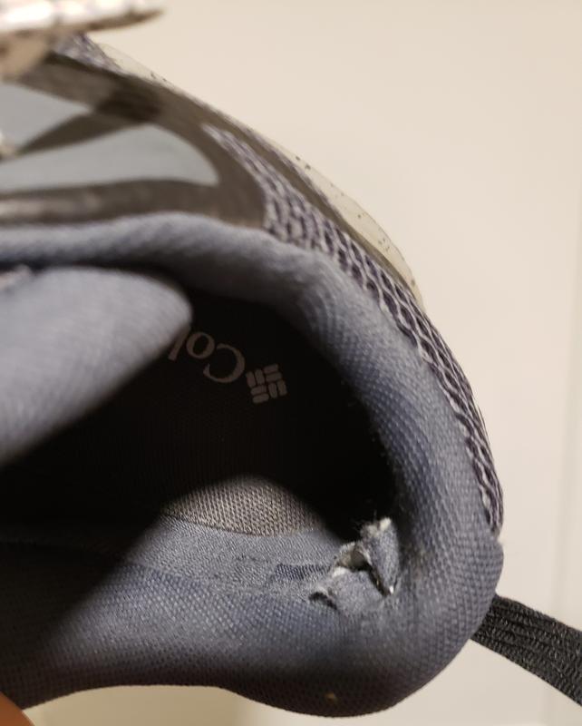Back/Heel part of the shoe broke off