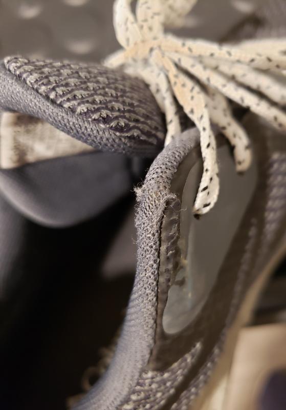 Side broke off on the left shoe