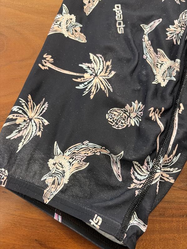 Shorts stretched loose  and faded