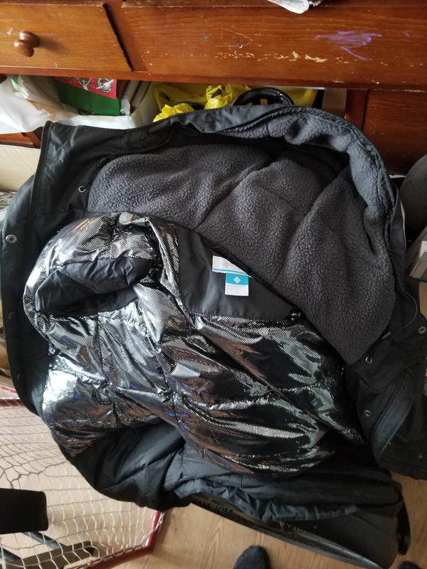 The hood lining is so warm and soft