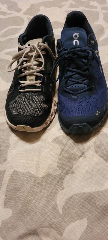 OUD X grey shoe & Cloudventure blue shoe. Love love them both. Getting more in other colors.