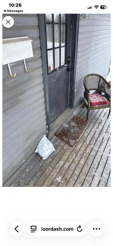 Dropped off at door in PEI in only 2 hours, ordered in Ontario